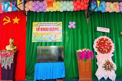 TRƯỜNG MẦM NON HỌA MI TỔ CHỨC LỄ KHAI GIẢNG NĂM HỌC MỚI: 2025 – 2026
