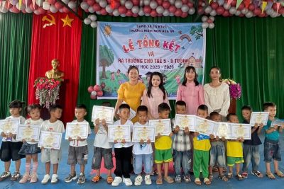 Trường Mầm non Họa Mi tổ chức Lễ Tổng kết và ra trường cho trẻ 5 – 6 tuổi năm học 2025 – 2026